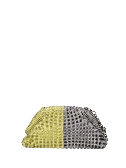 Borsa in maglia metallica LA CARRIE | NIGHT STRASSGIALLO-PELTRO